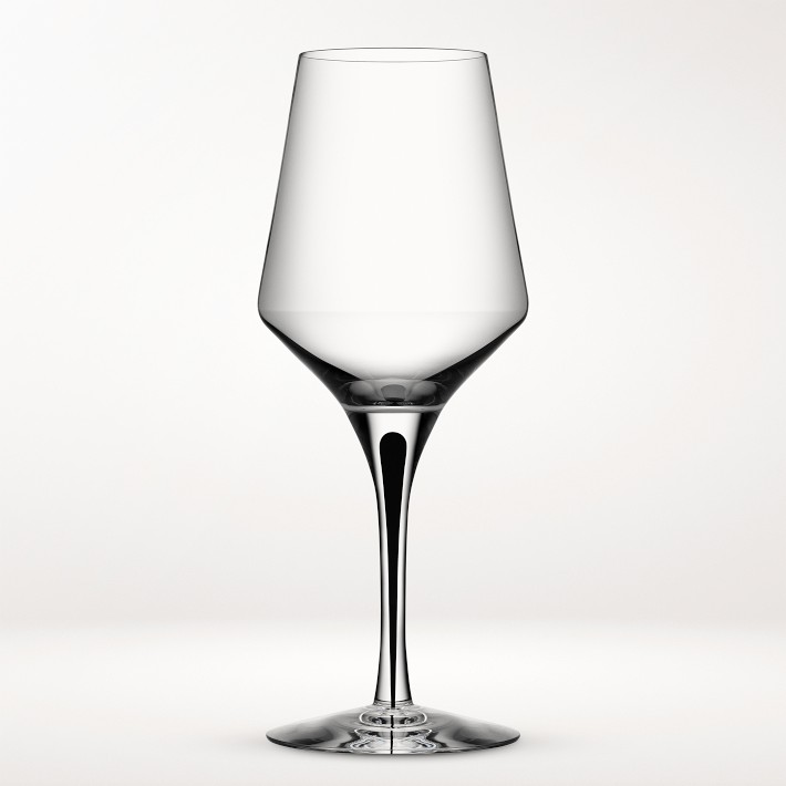 Orrefors Metropol White Wine Glasses, Set of 2