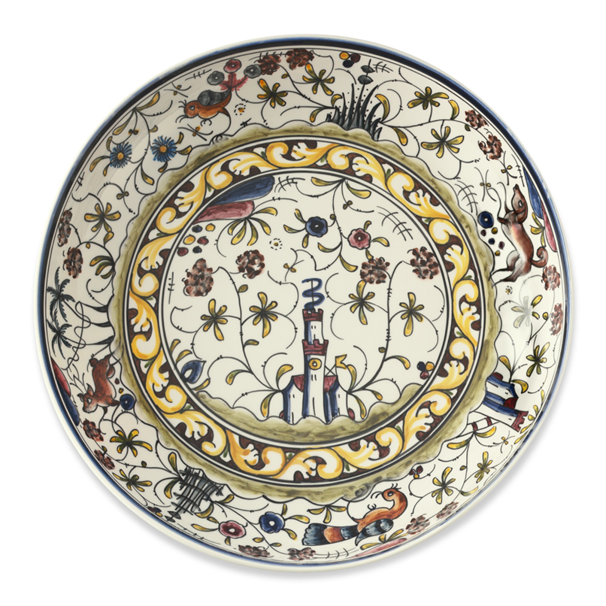 Provence Hand Painted Serving Bowl