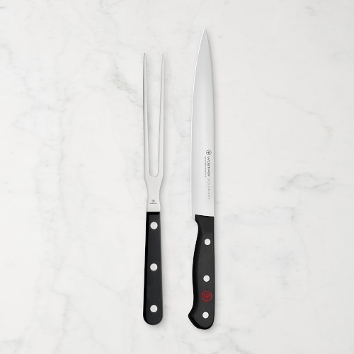 Wüsthof Gourmet Carving Knife & Meat Fork Set