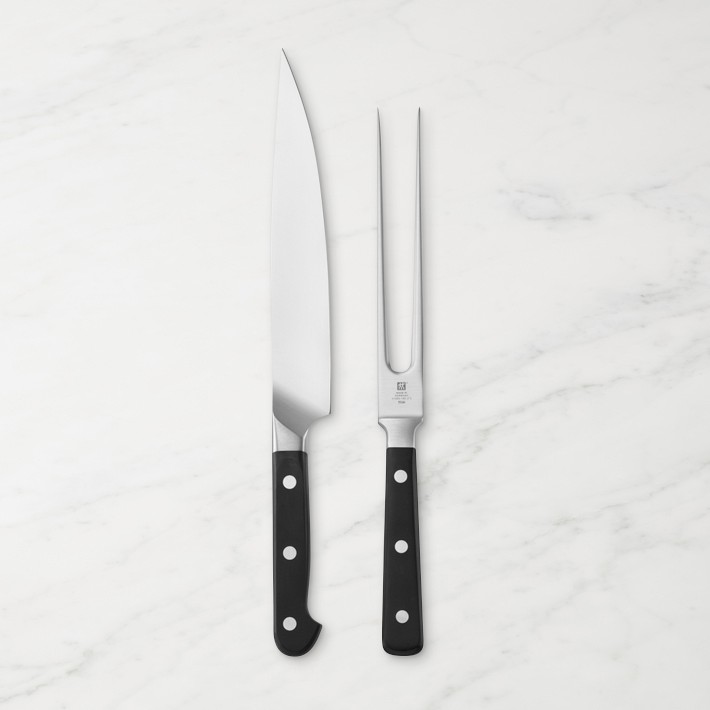 Zwilling Pro Carving Knife &amp; Meat Fork Set