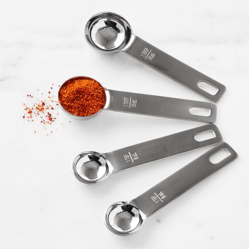 Williams Sonoma Stainless Steel Teaspoon & Tablespoon Measuring Spoons, Set of 4