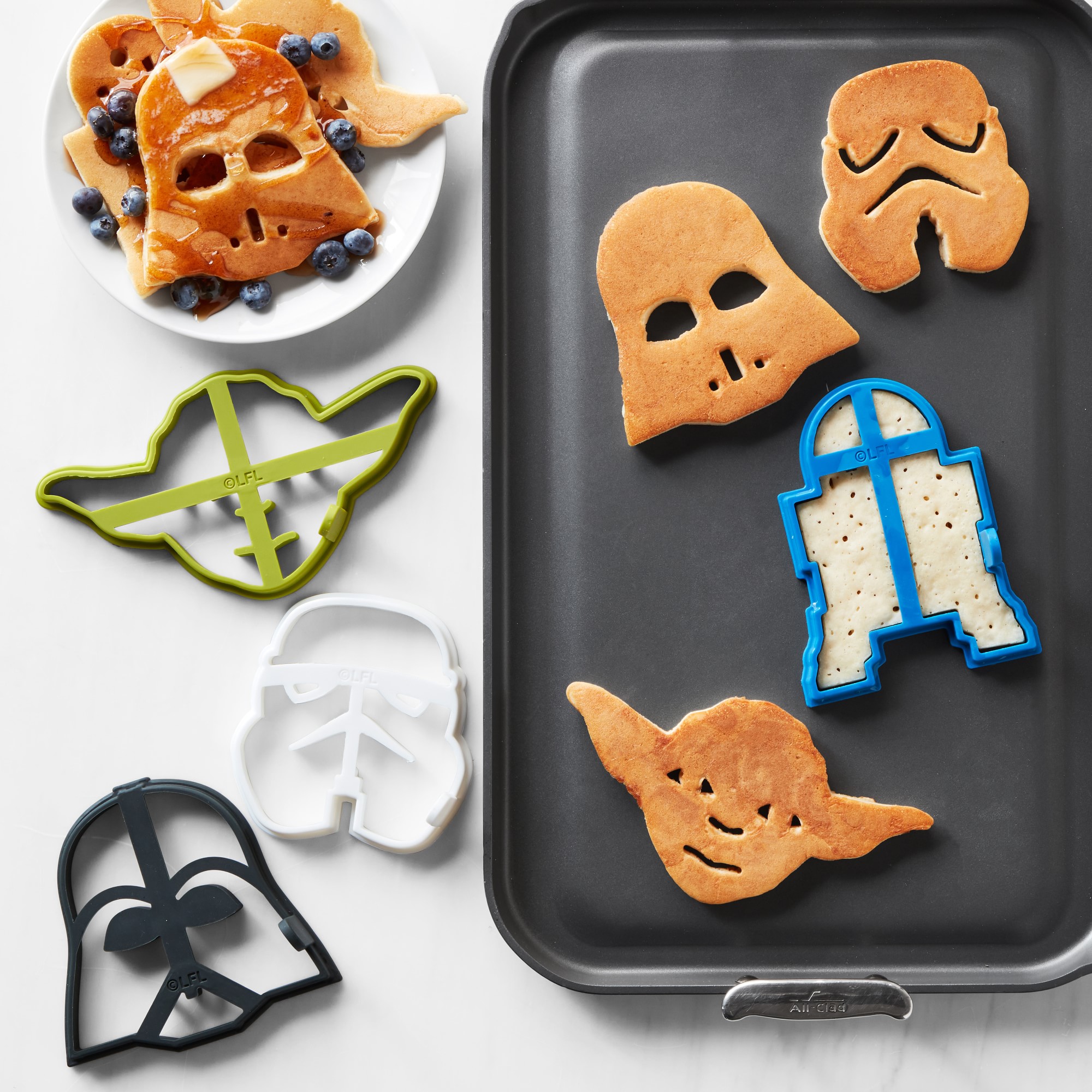 Williams Sonoma Star Wars™ Pancake Molds, Set of 4