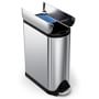 simplehuman&#8482; 40-Liter Dual Compartment Butterfly Lid Kitchen Recycling Can