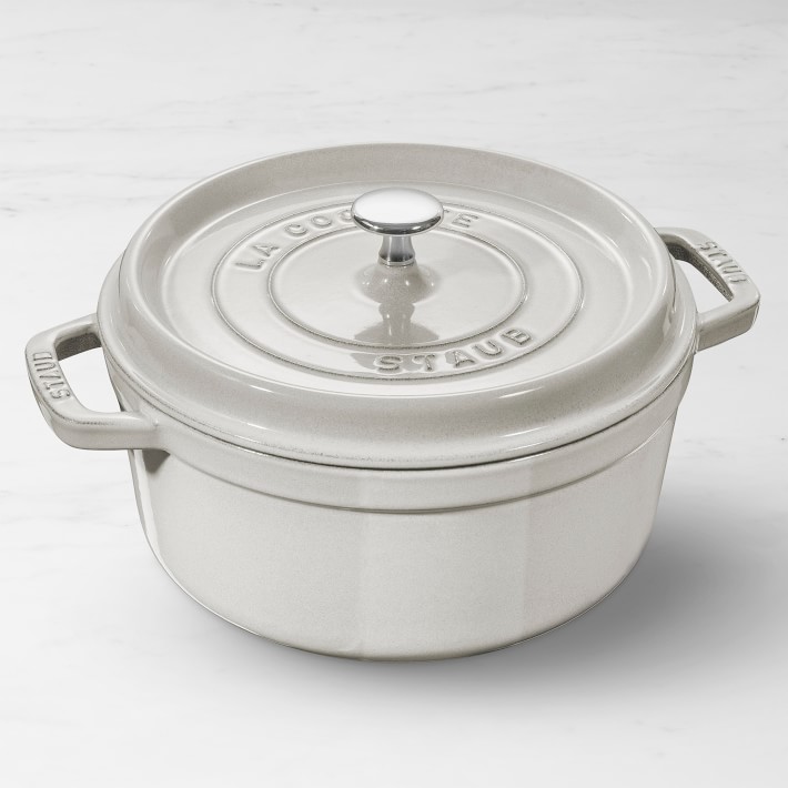 Staub Enameled Cast Iron Round Dutch Oven 4 QT