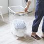 Yamazaki Home Tosca Rolling Wire Laundry Basket