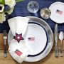 American Flag Appetizer Plates