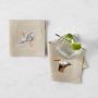 Williams Sonoma x Billy Reid Embroidered Cocktail Napkins, Set of 6