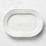 Pillivuyt Plisse Porcelain Oval Platter