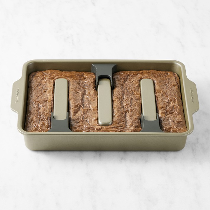 Williams Sonoma Goldtouch&#174; Brownie Edge Pan