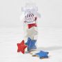 Williams Sonoma Red, White &amp; Blue Star Iced Cookies