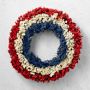 4th of July Stars &amp; Stripes Wreath, 20&quot;