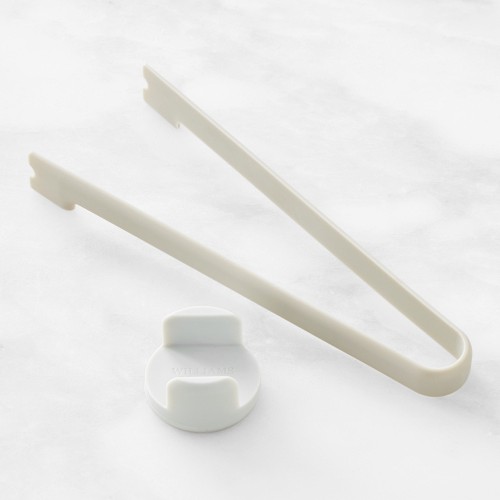 Williams Sonoma Breakfast Toaster Tongs with Holder