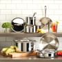 All-Clad D3&#174; Tri-Ply Stainless-Steel 14-Piece Cookware Set