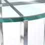 Mercer Side Table, Glass