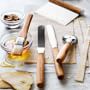 Williams Sonoma Olivewood Fluted Pastry Cutter
