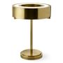 Upton LED Table Lamp, Antique Brass