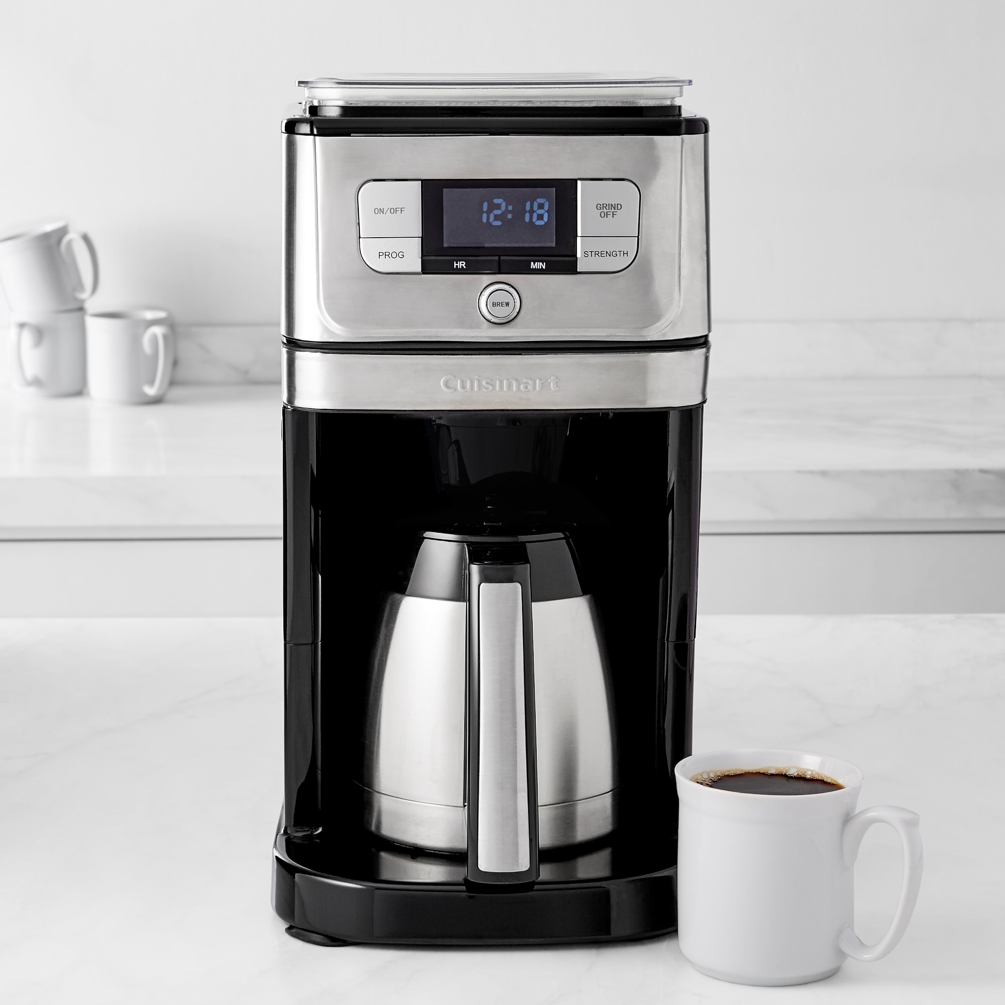 Cuisinart Burr Grind & Brew Coffee Maker with Thermal Carafe