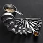 Williams Sonoma Stainless-Steel Nesting Measuring Cups &amp; Spoons Sets