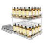 Lynk Roll-Out Spice Rack, Double 8 Wide