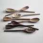Williams Sonoma Maple Wood Spoons, Set of 4