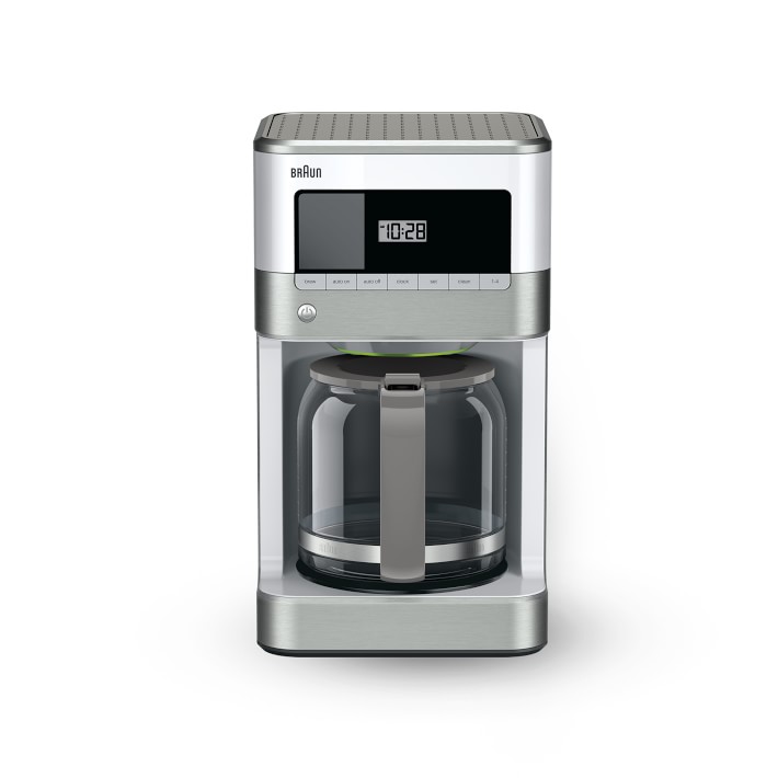 Braun BrewSense Drip Coffee Maker 12-Cup, White