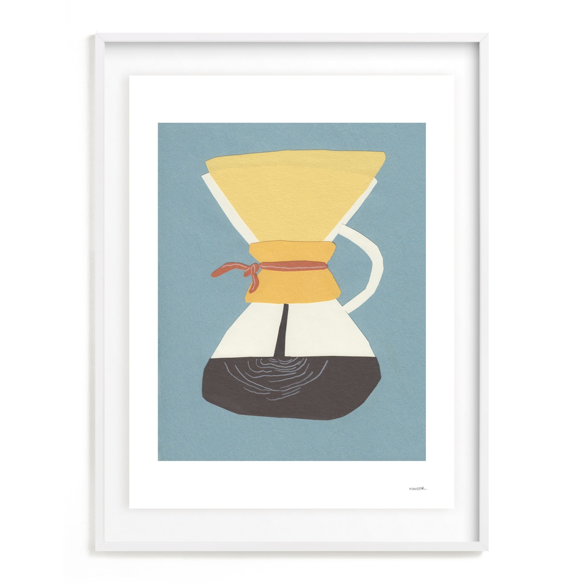 OPEN BOX: Coffee Maker Limited Edition Kitchen Art by Minted