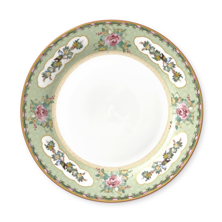 Famille Rose Dinner Plates, Set of 4