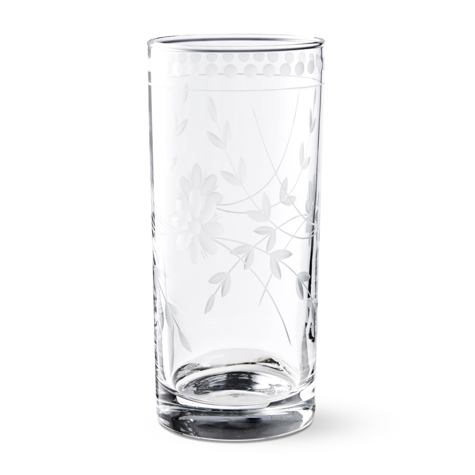 OPEN BOX: Vintage Etched Highball Glasses