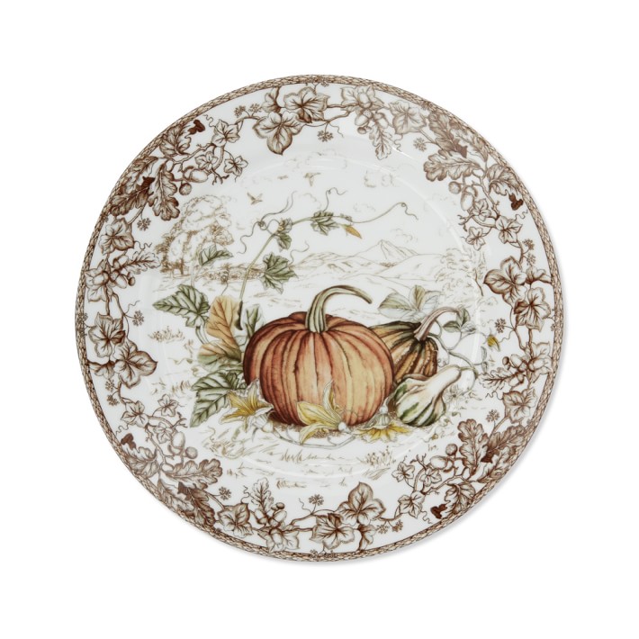 Plymouth Pumpkin Dinner Plates