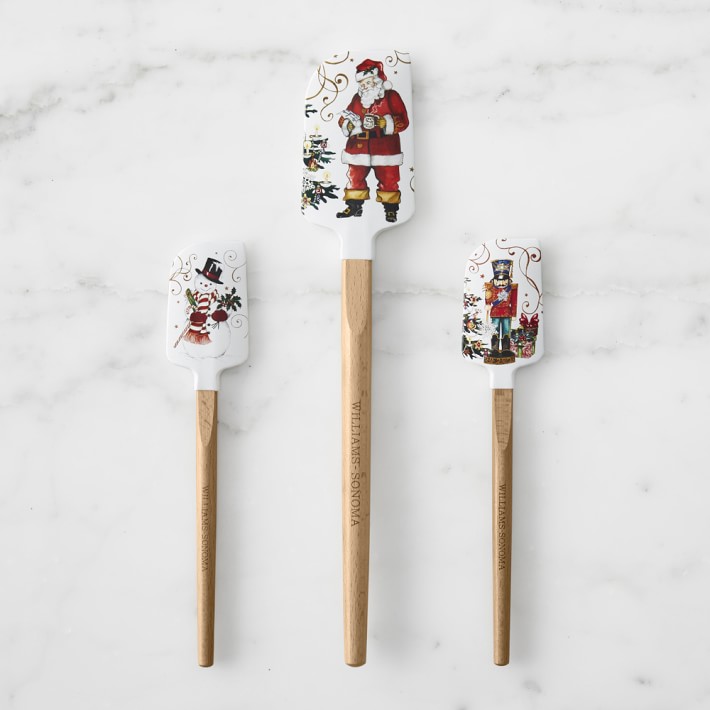 Twas the Night Before Christmas Silicone Spatulas, Set of 3