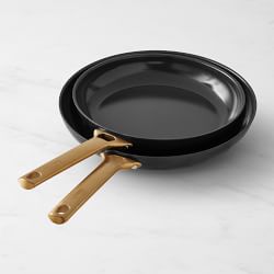 GreenPan™ Reserve Ceramic Nonstick Fry Pan Set of 2, 10" & 12", Black