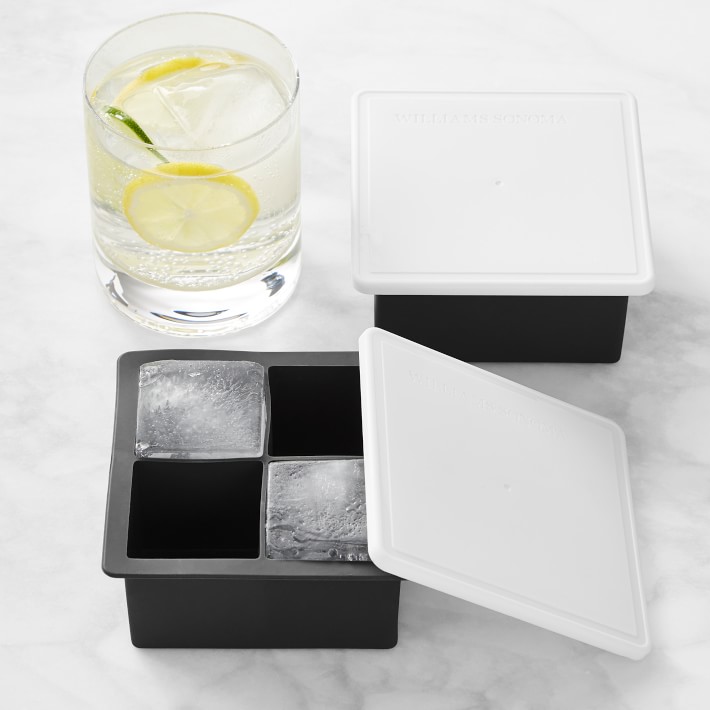Williams Sonoma King Cube Tray with Lid, Set of 2