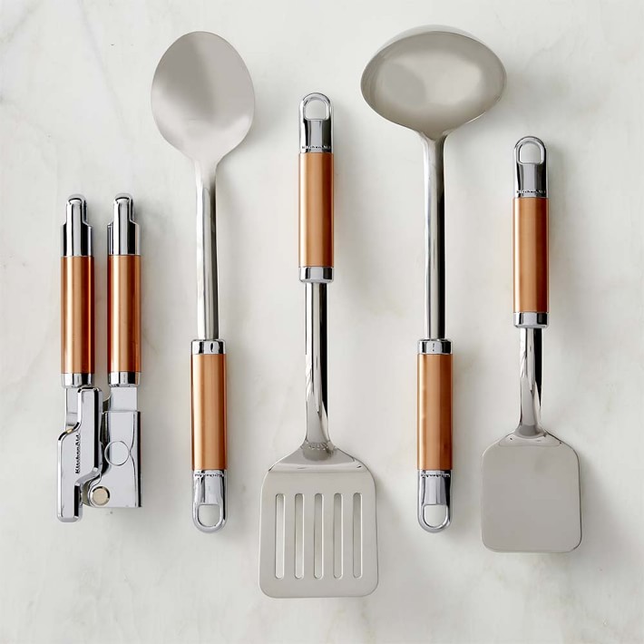 KitchenAid® Stainless-Steel Tool and Gadget Set, Copper