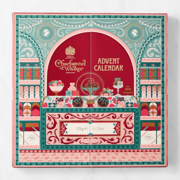 Charbonnel et Walker Chocolate Advent Calendar Williams Sonoma