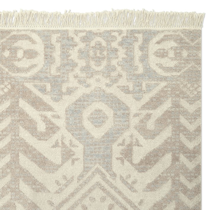Delia Hand Knotted Rug Swatch, 18