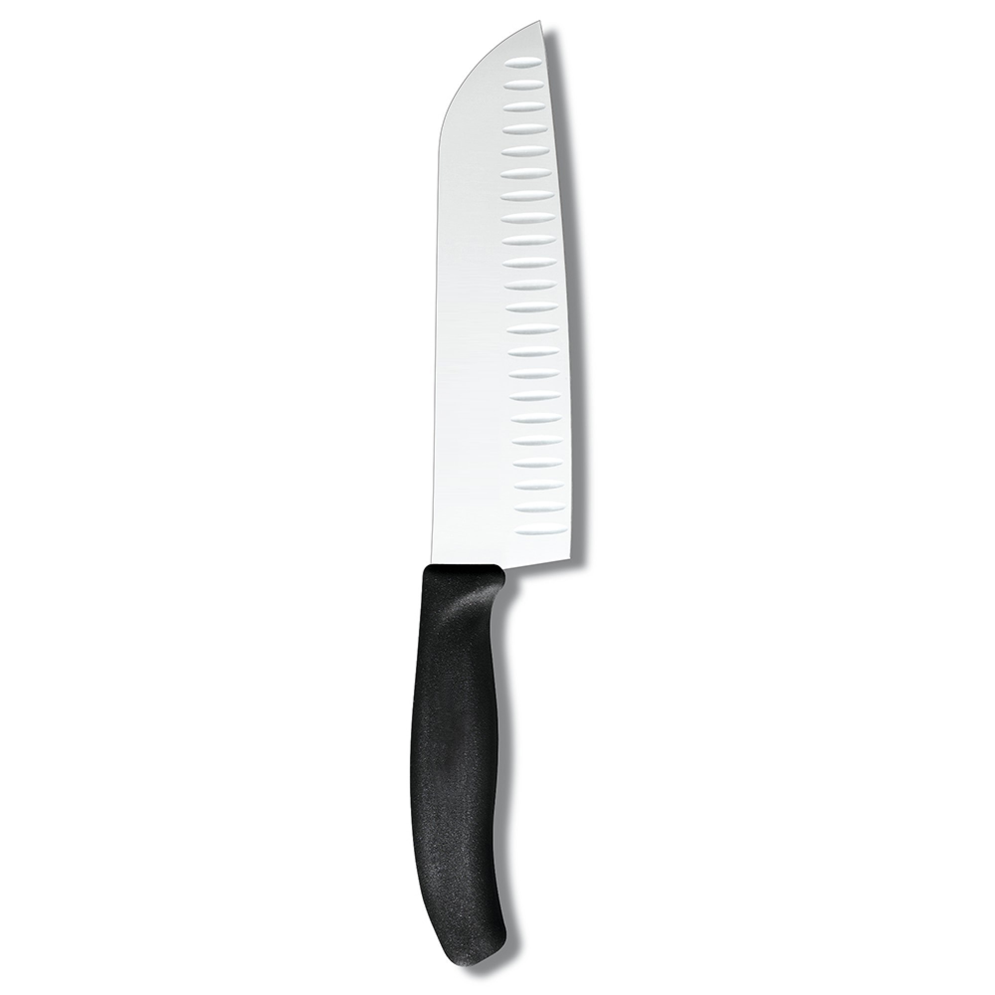 Victorinox Fibrox Pro Hollow-Ground Santoku Knife, 7"