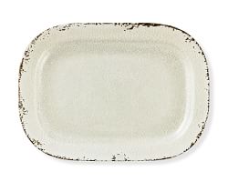 Rustic® Outdoor Melamine Platter, Ivory