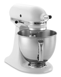 KitchenAid® Artisan Stand Mixer, White/Silver