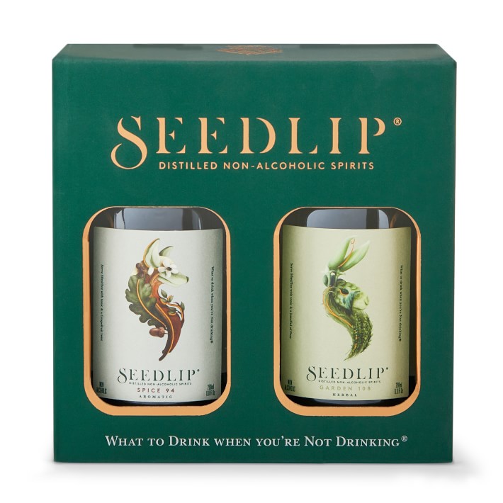 Seedlip Non-Alcoholic Spirit, Gift Set