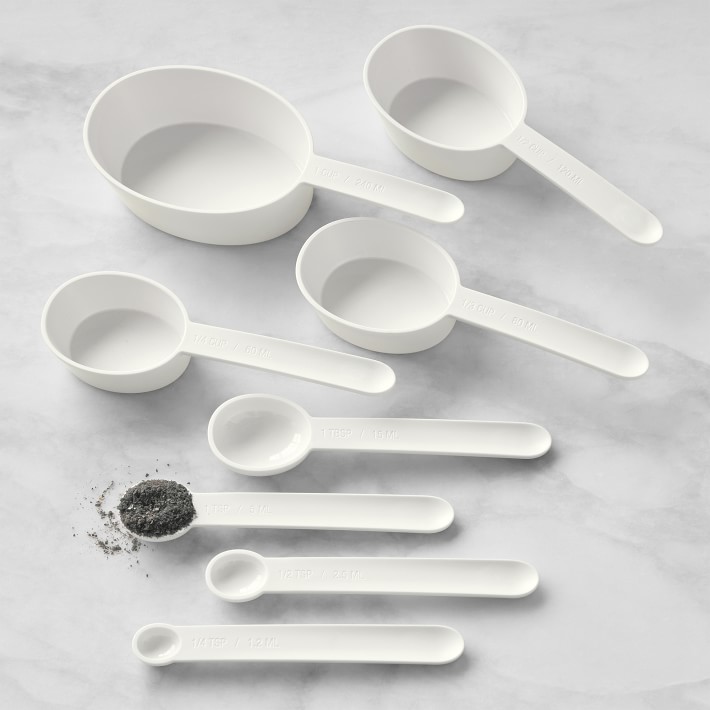 Williams Sonoma Plastic Measuring Cups &amp; Spoons, Set of 8