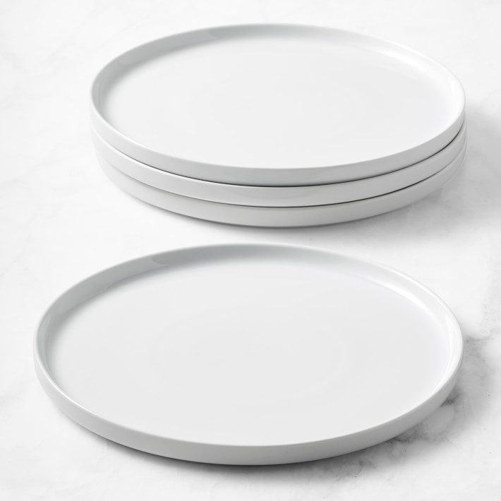 Open Kitchen by Williams Sonoma Edge Dinner Plate, Set of 4, Porcelain
