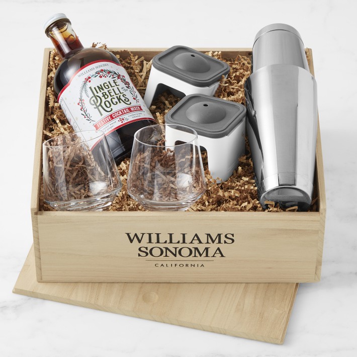 Holiday Cocktail Gift Crate