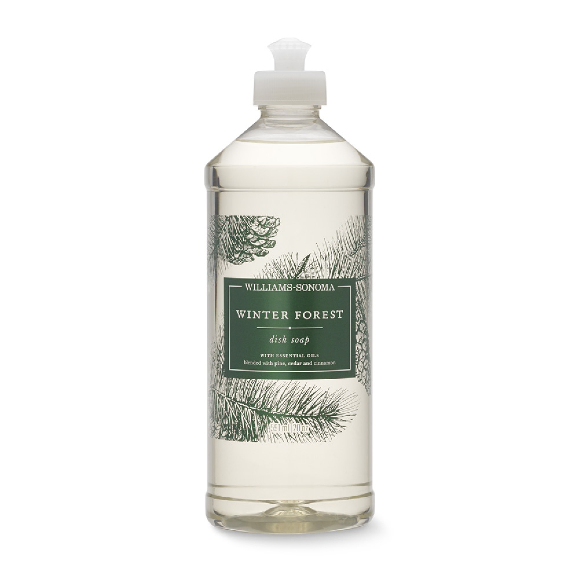 Williams Sonoma Winter Forest Dish Soap