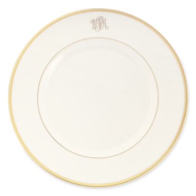 Pickard Signature Monogram Dinner Plates