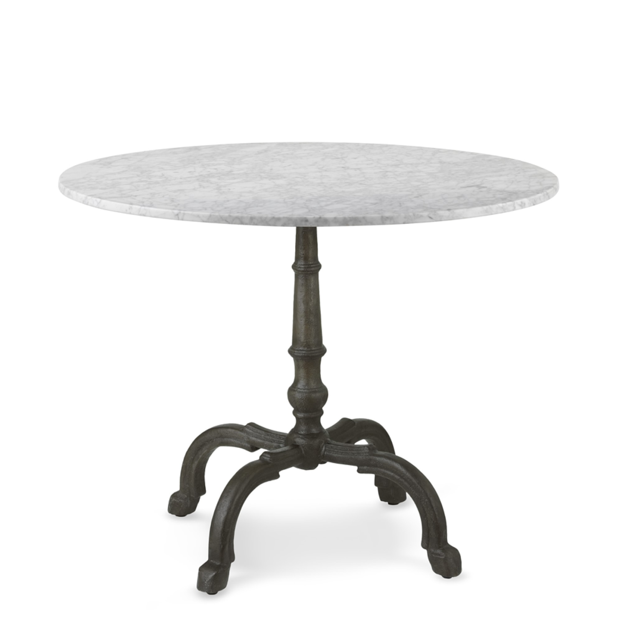La Coupole Round Iron Bistro Table