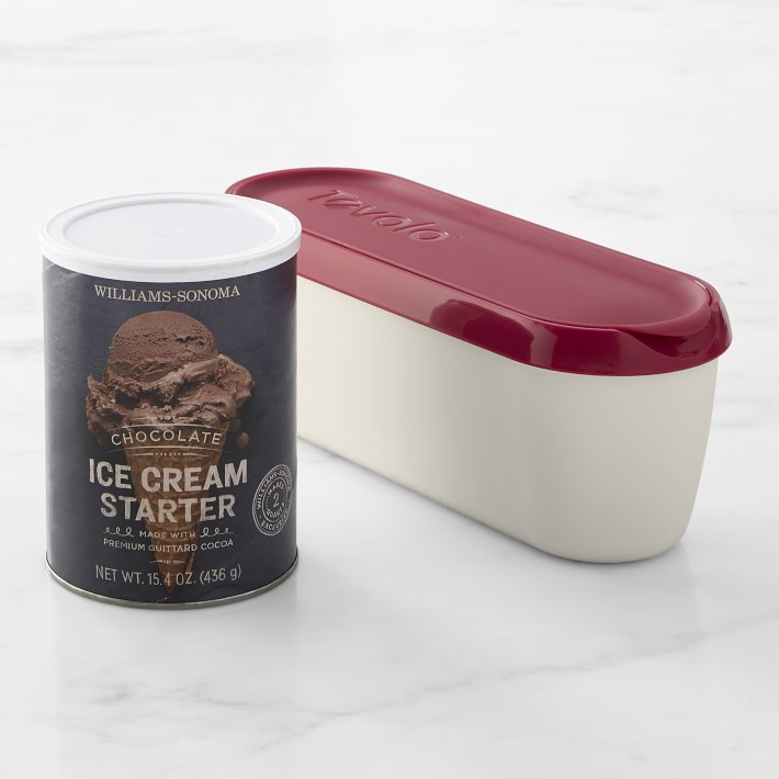 Ice Cream Storage Tub, 1 1/2-Qt. & Chocolate Ice Cream Starter Set