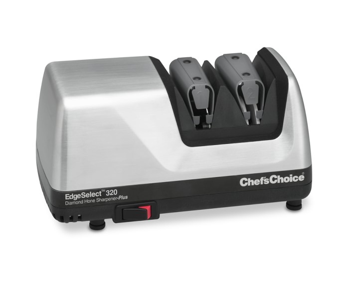 Chef'sChoice 320 Electric Knife Sharpener, Stainless-Steel