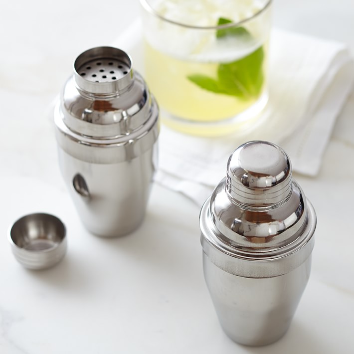 Stainless-Steel Cocktail Shaker, 8 oz.