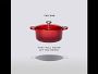 Video 3 for Le Creuset Signature Enameled Cast Iron Round Dutch Oven