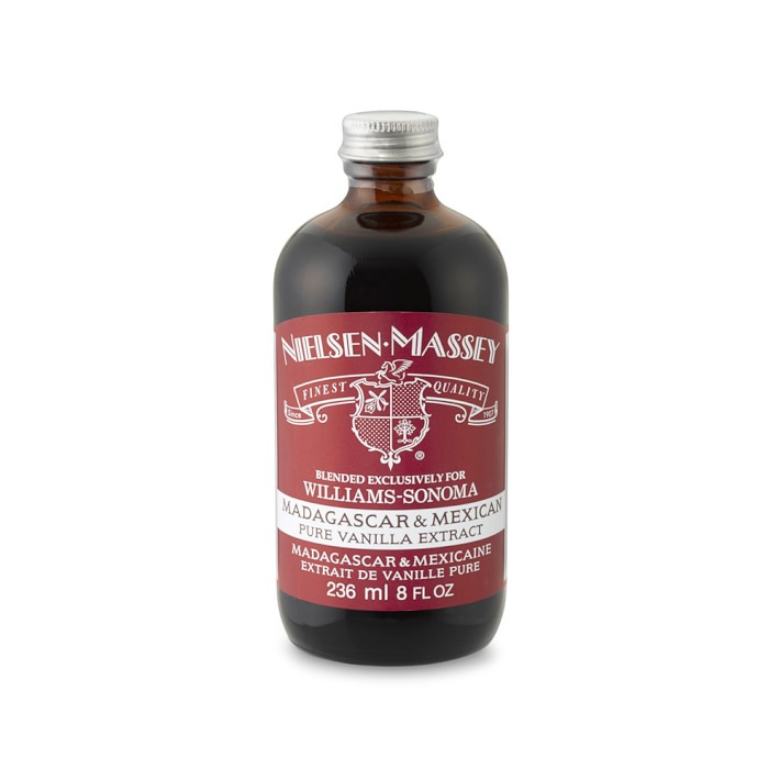 Nielsen-Massey for Williams Sonoma Madagascar & Mexican Pure Vanilla Extract, 8-Oz.
